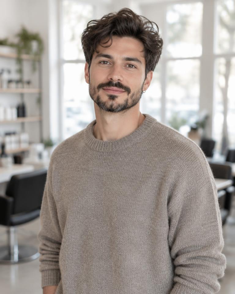 Portrait of stylist specialising in Color & Balayage